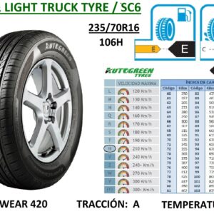 235/70R16 106H