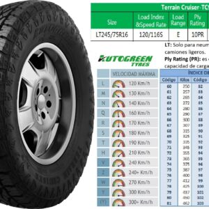 245/75R16LT 120/116S